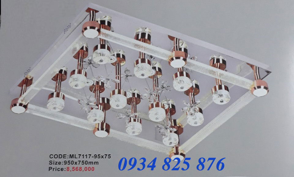 Đèn Mâm Pha Lê Led-TL7117